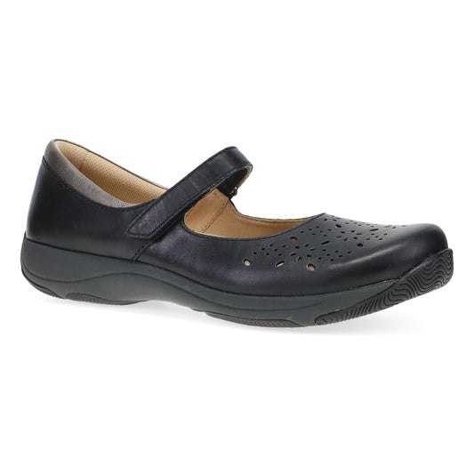 Primary image of Stacy Wide Black Waxy Burnished