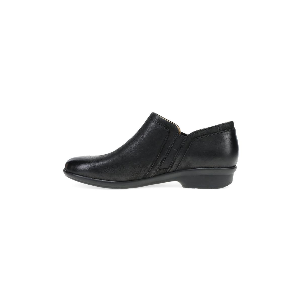 Side image of Cheryl Black Burnished Nubuck