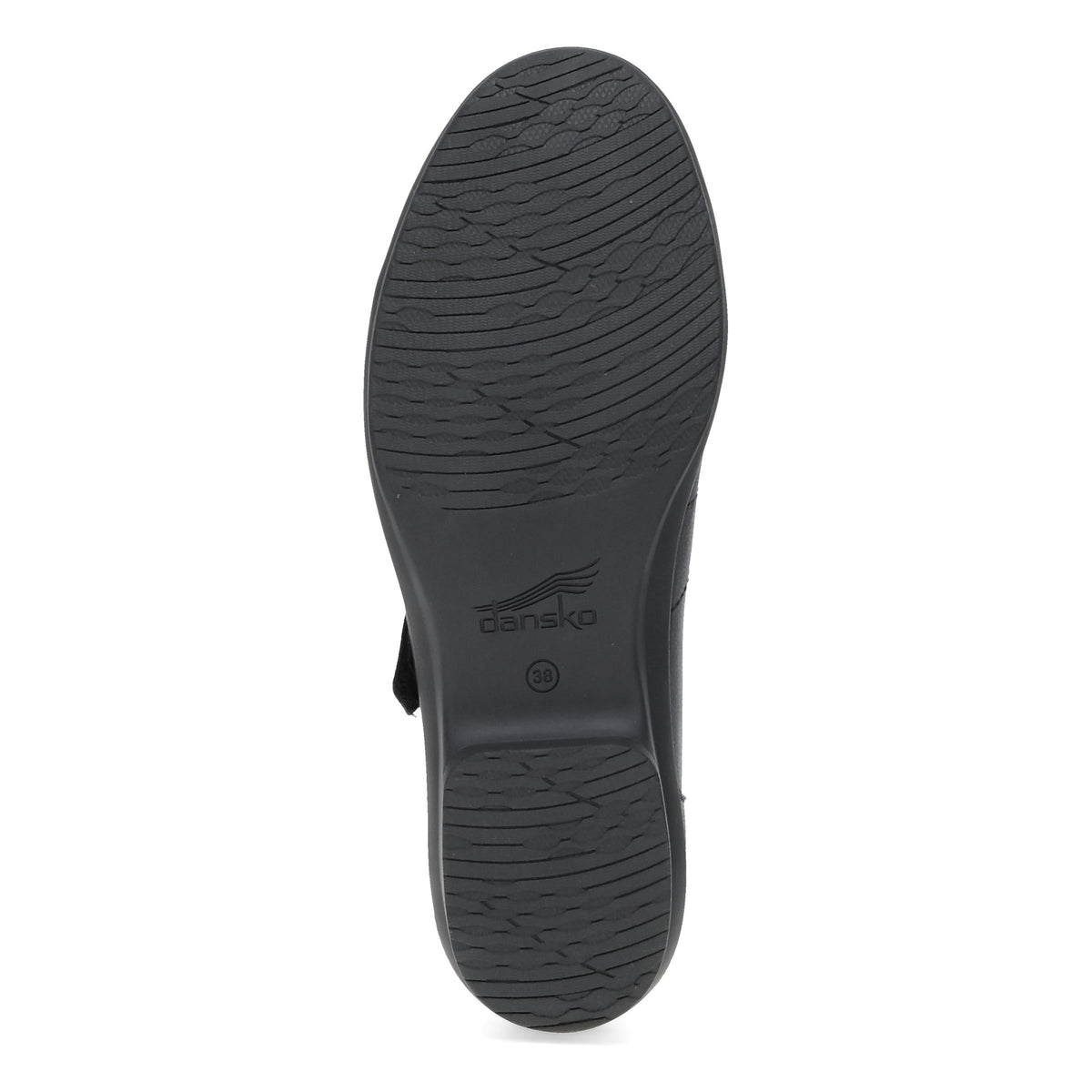 Bottom image of Chelsie Wide Black Leather