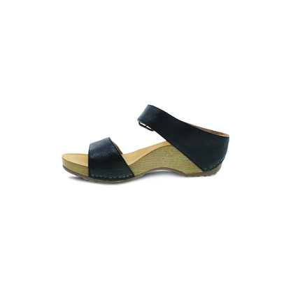 Side image of Tanya Black Milled Burnished