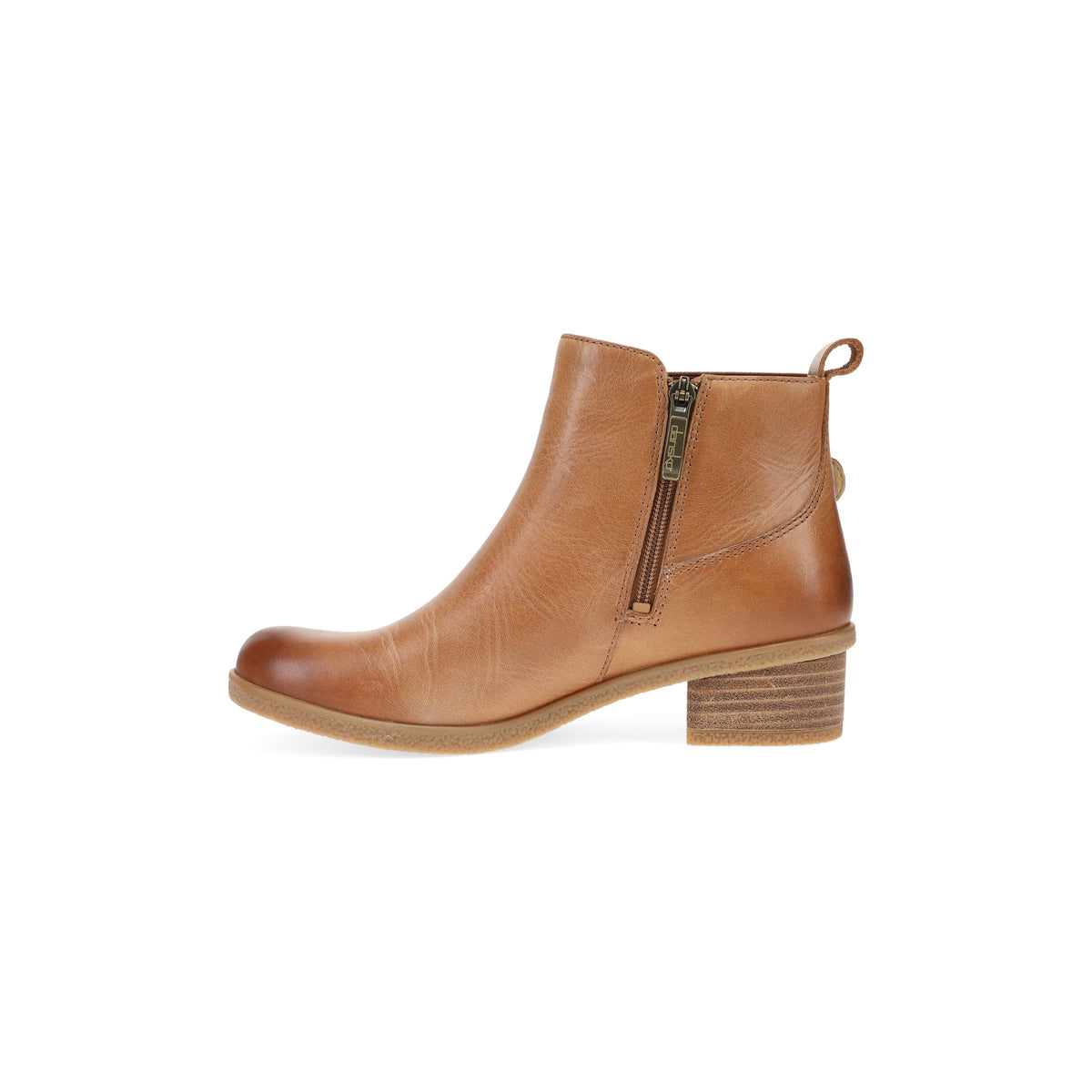 Side image of Deedee Tan Waterproof Burnished