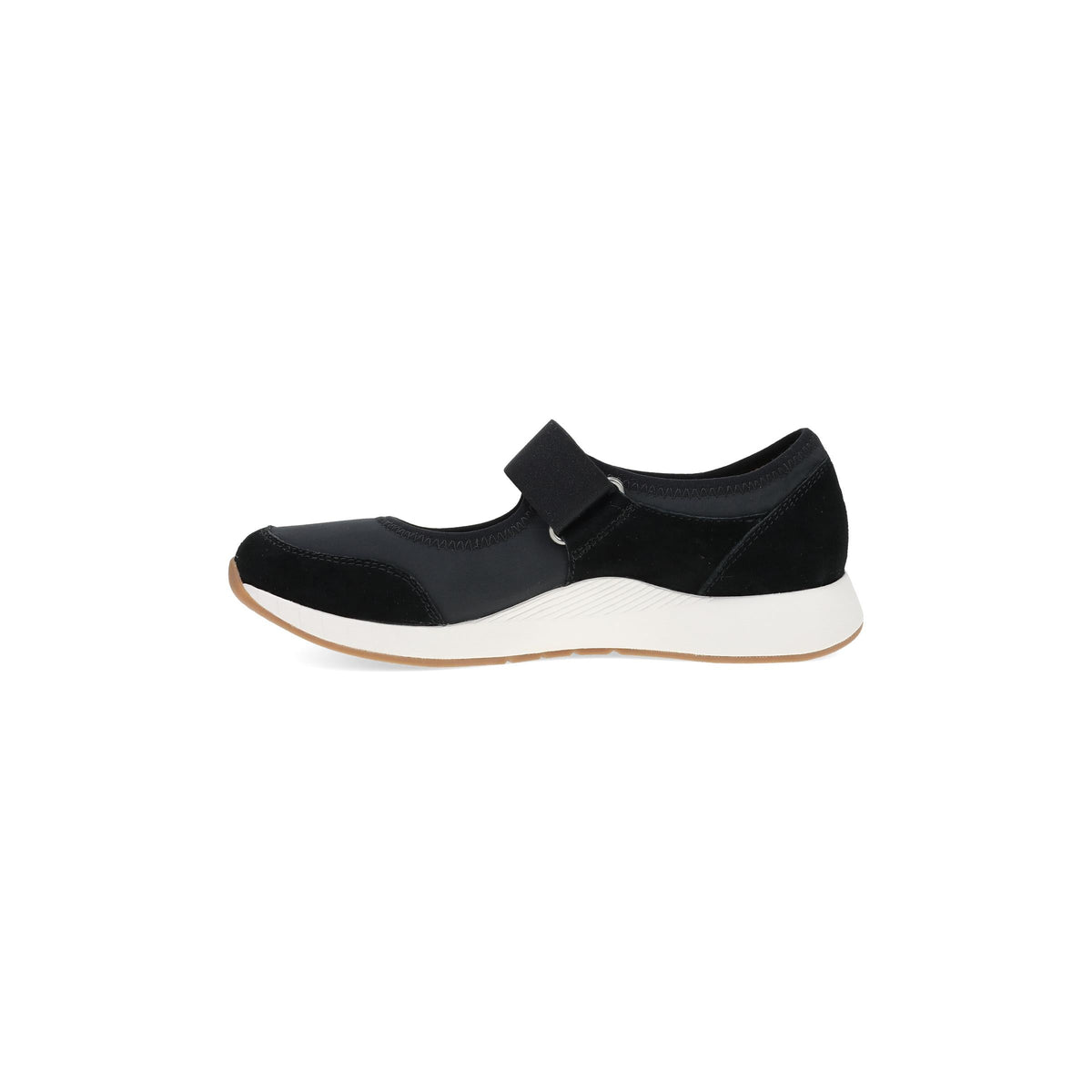 Side image of Carolina Black Suede